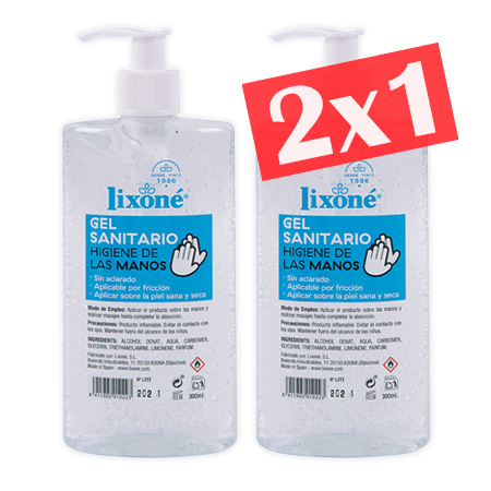 Gel sanitario - Higiene de manos 300 ml